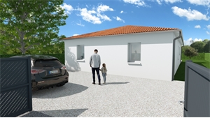 maison à la vente -   33880  CAMBES, surface 90 m2 vente maison - UBI459644543